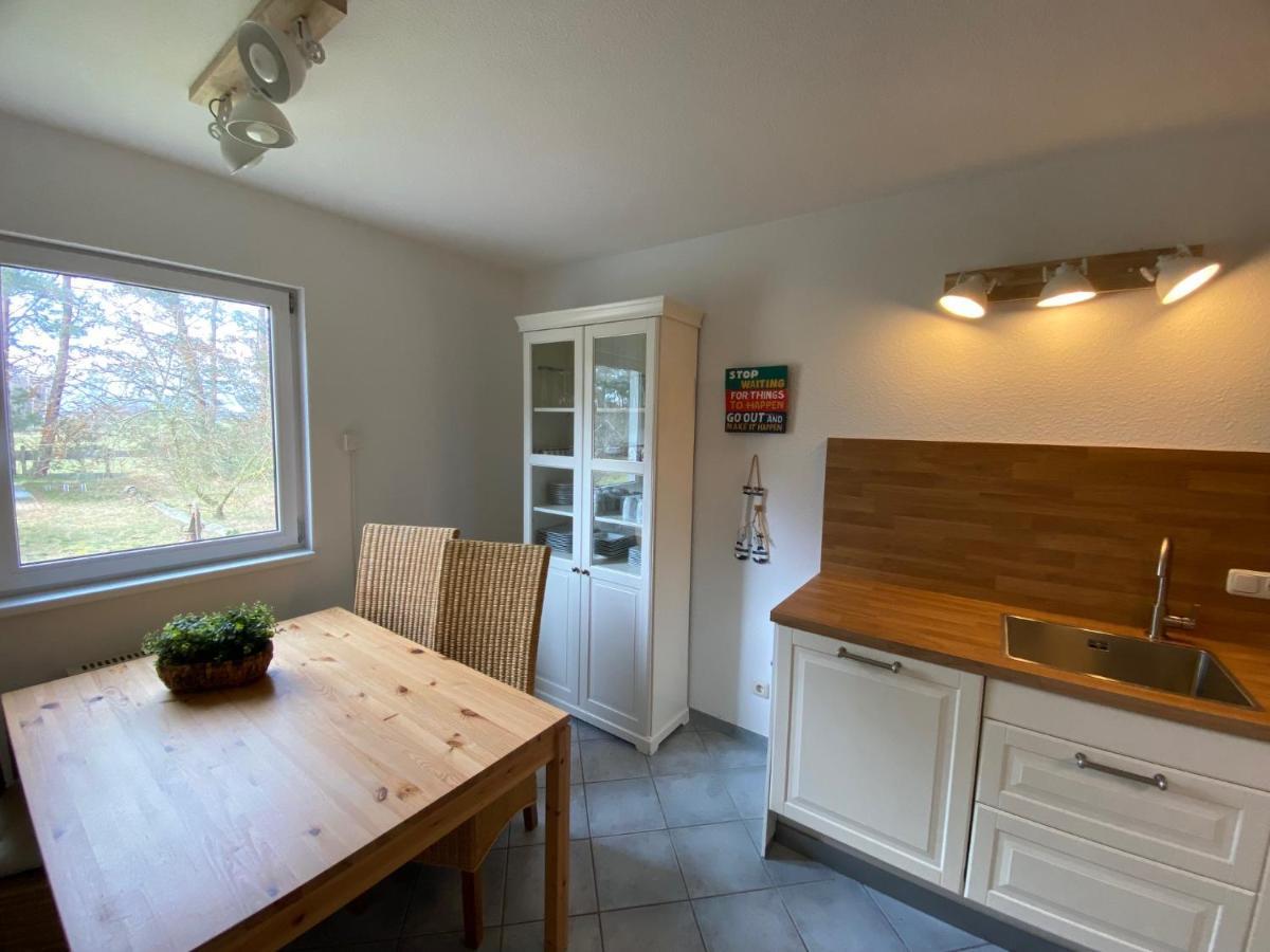 Romantisches Ferienhaus Boddenblick Mit Sauna Pruchten Exteriér fotografie